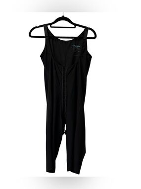 MARENA RECOVERY High Back Girdle Bodysuit Post Surgical Size XL Black Mid Thigh